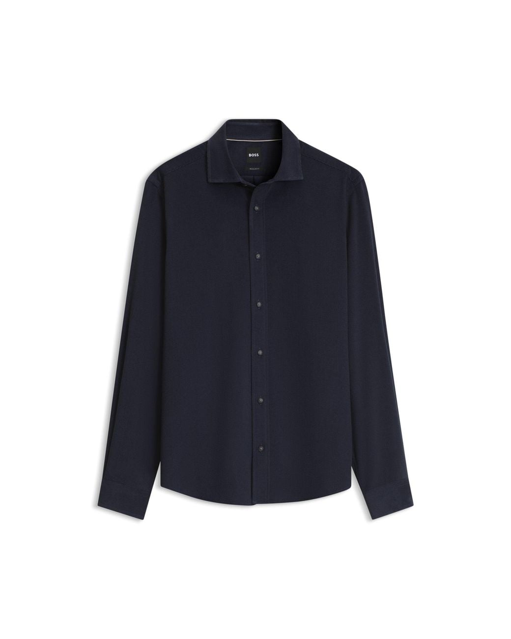 Boss Blue Regular-Fit Shirt for men
