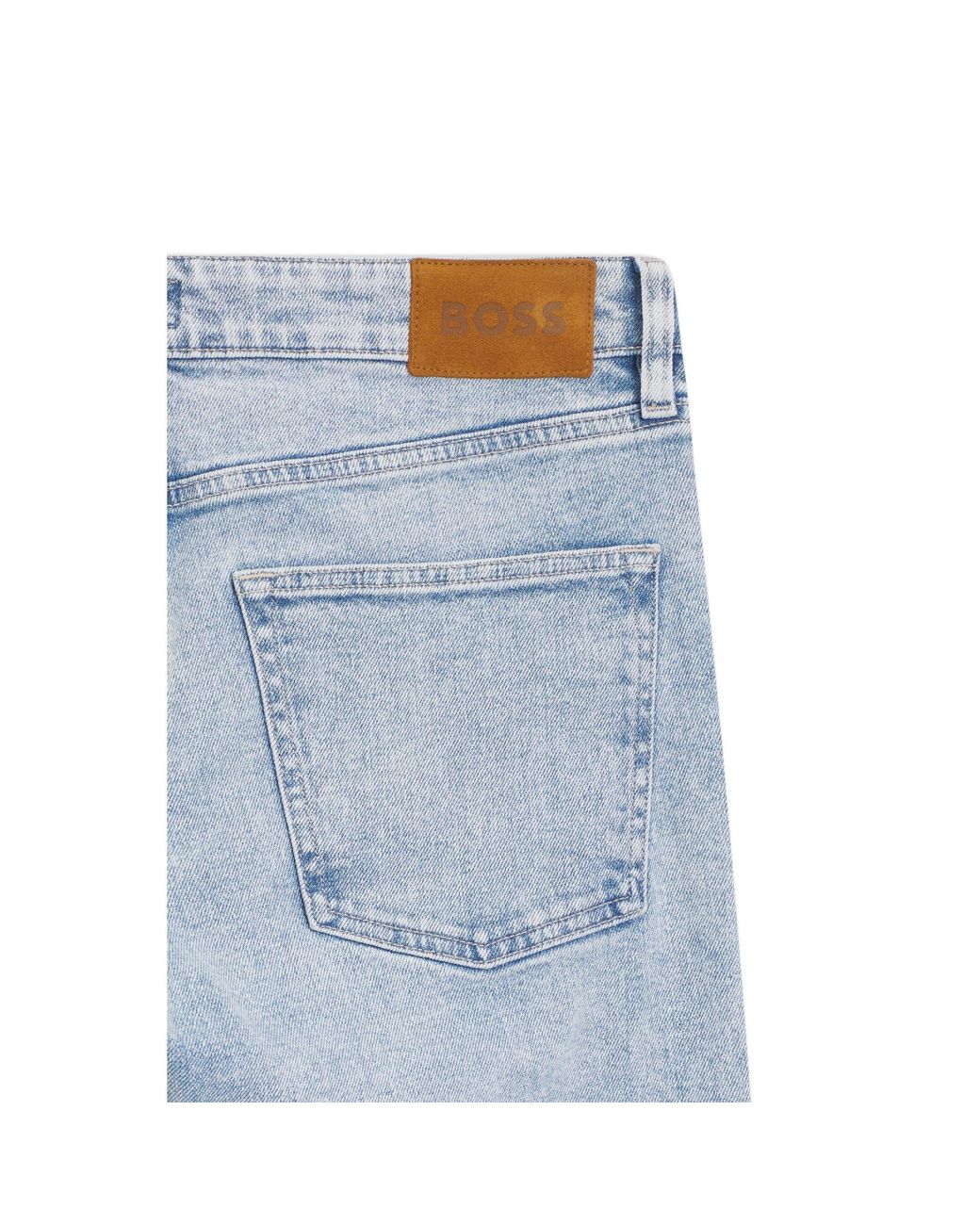 Boss Blue Slim-Fit Jeans for men