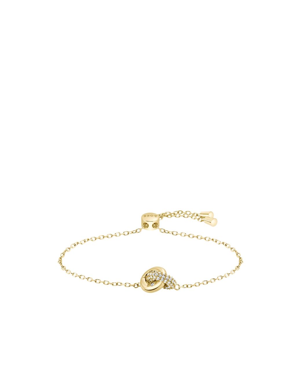 Boss Metallic Interlinked-Ring Bracelet
