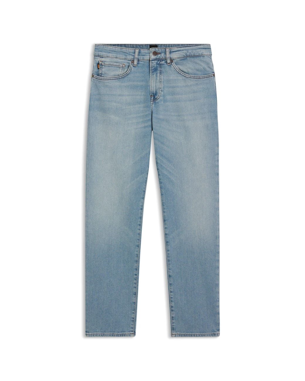 Boss Blue Maine Regular-Fit Jeans for men
