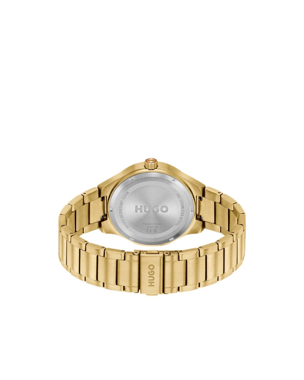 HUGO Metallic Lit-Tone Watch With Dial for men