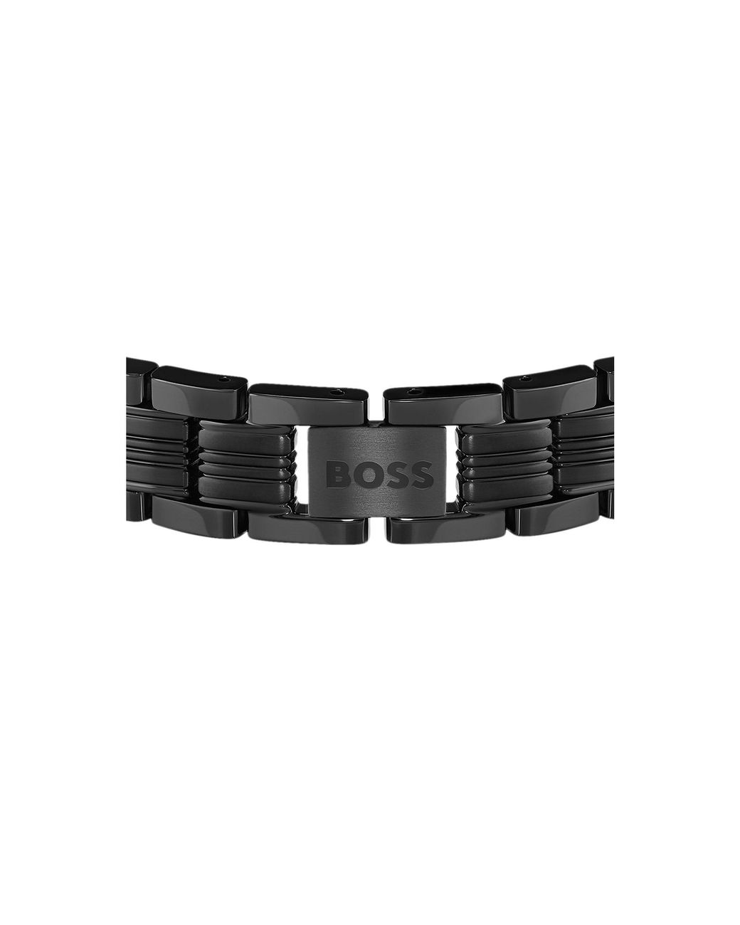 Boss Black Watch-Style Cuff for men