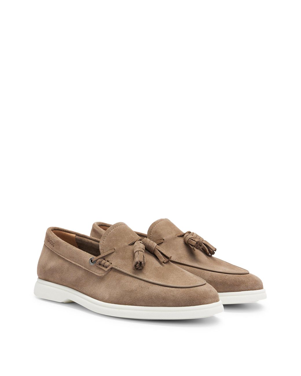 boss-Beige-Suede-Slip-on- 