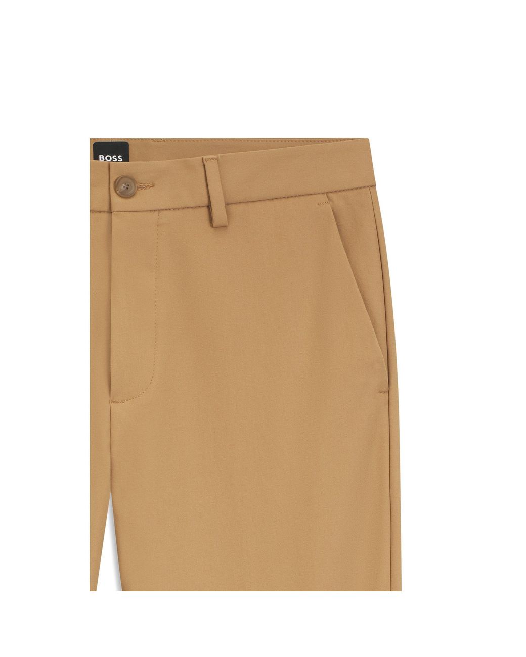 Boss Natural Slim-Fit Trousers for men