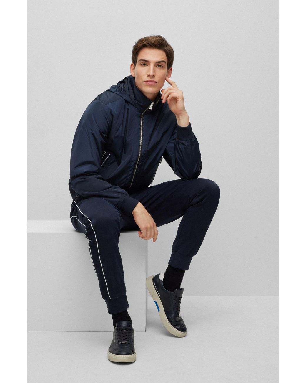 Porsche x shop boss trainers