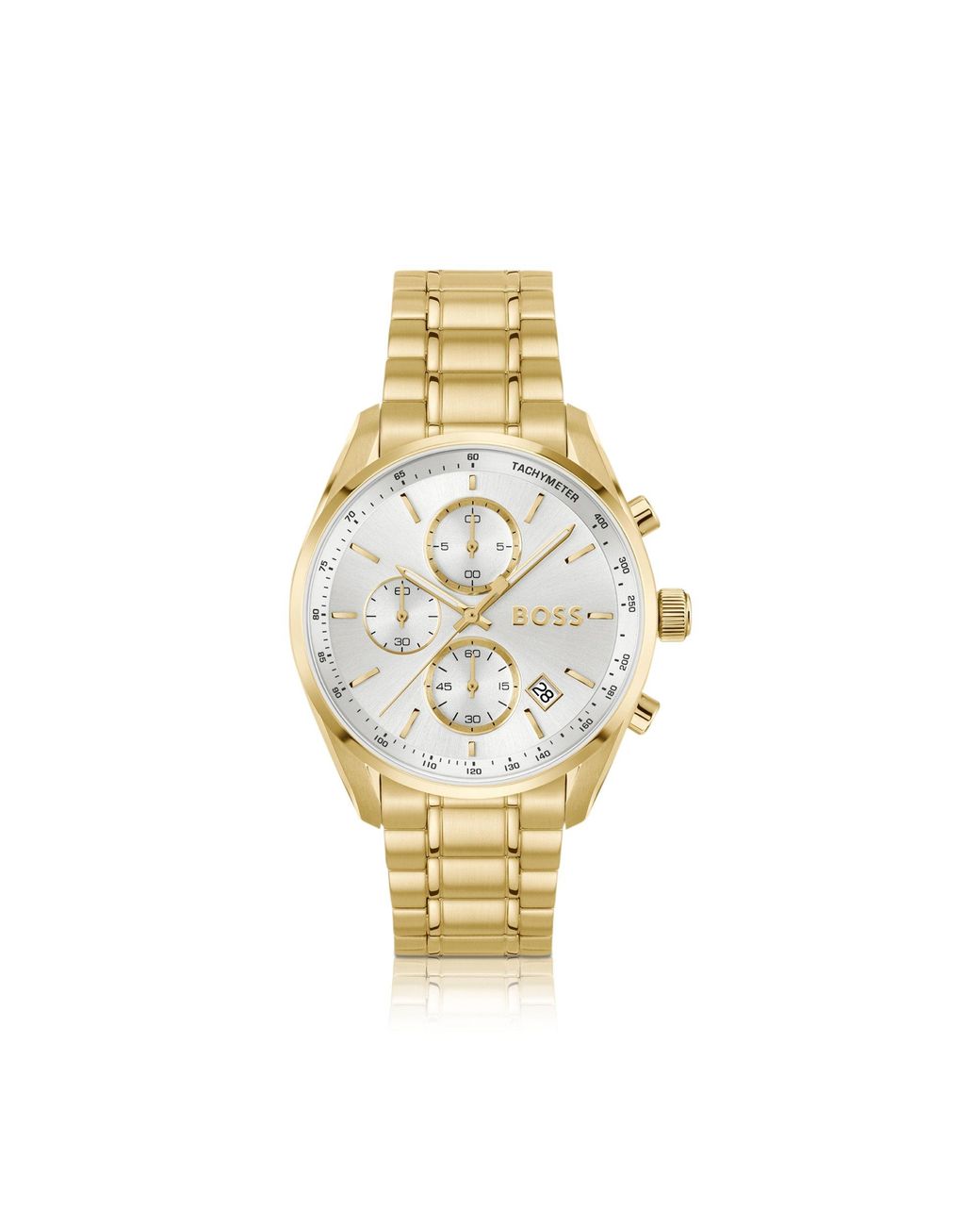 Boss Metallic Grand Prix 40-Tone Watch for men
