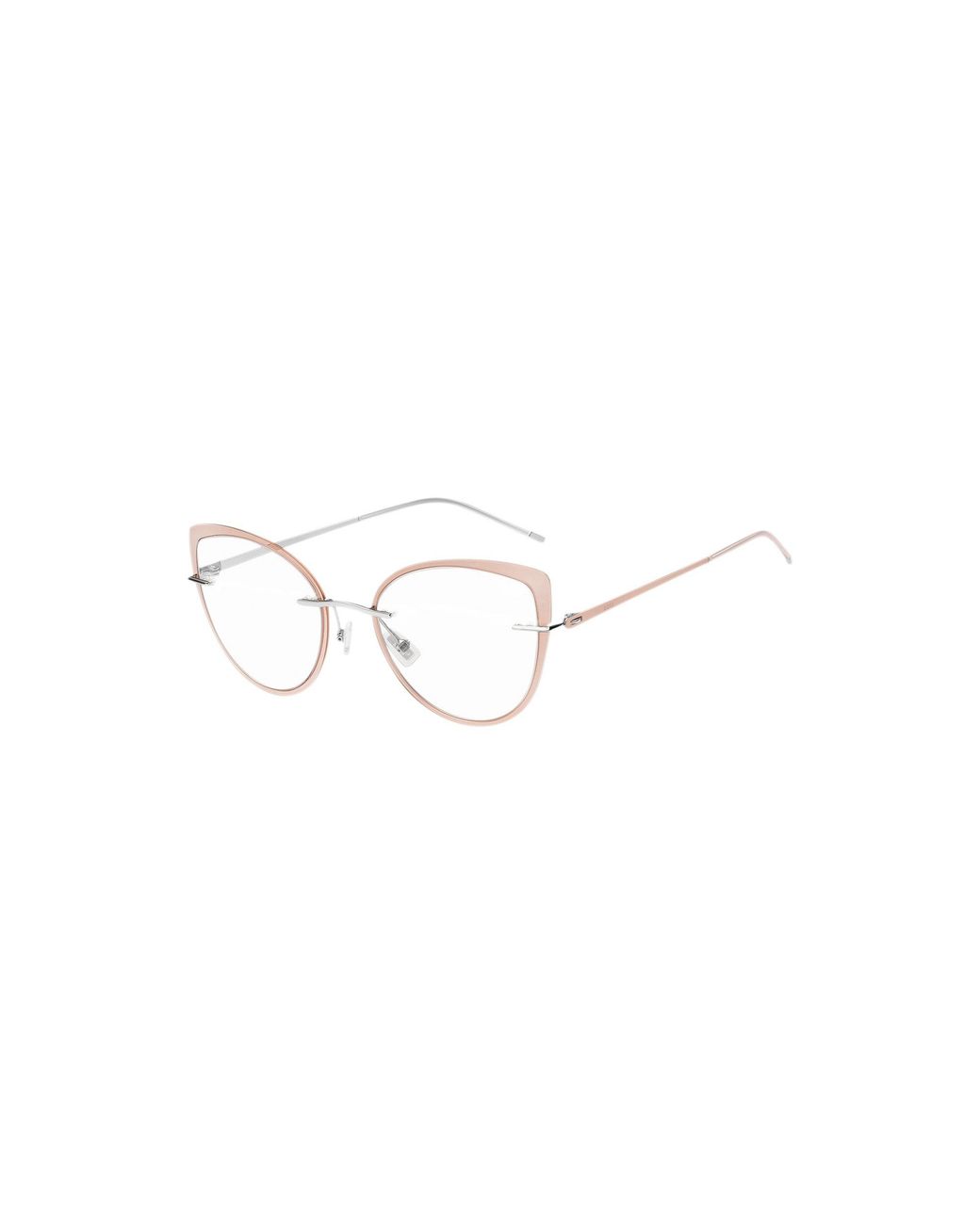 Boss Multicolor Rimless Optical Frames With Coloured Contours