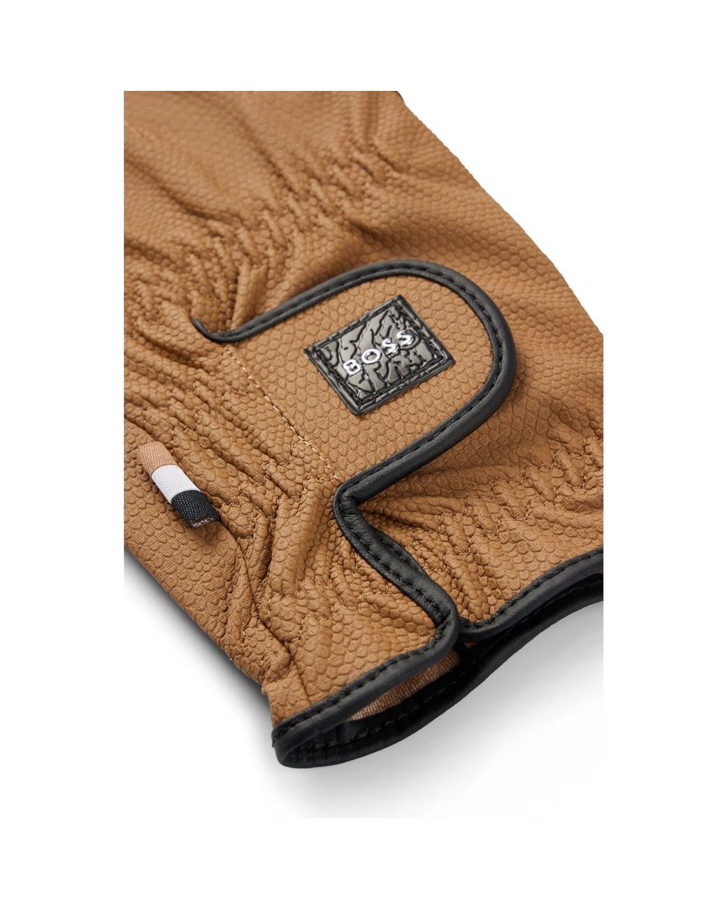 Boss Brown Equestrian Riding Gloves