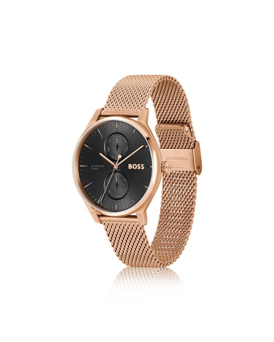 Boss Black Carnation--Tone Watch for men