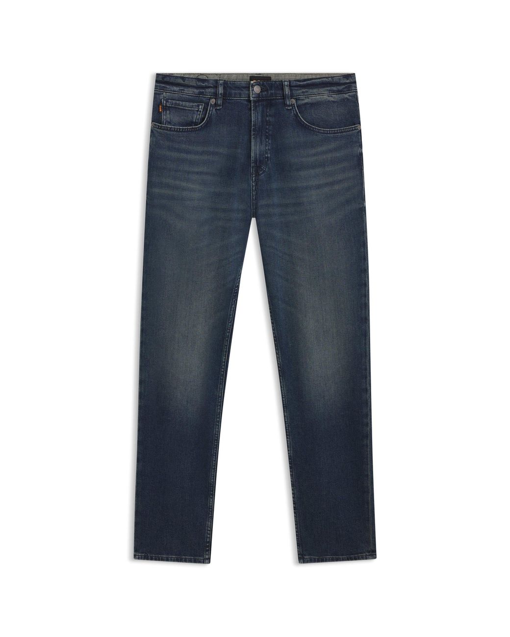 Boss Blue Maine Regular-Fit Jeans for men