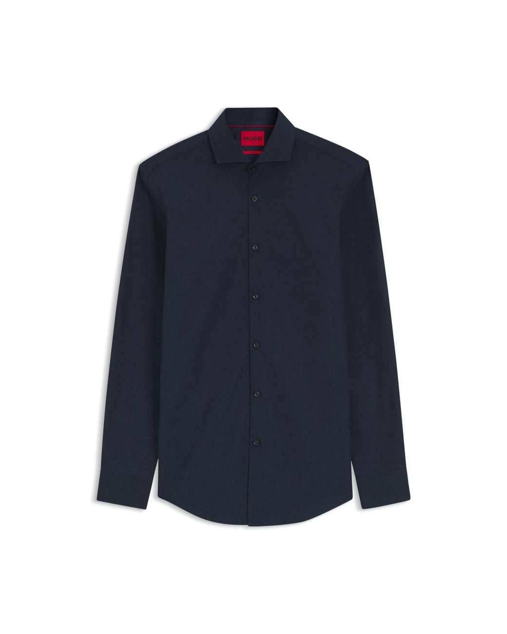 HUGO Blue Slim-Fit Shirt for men