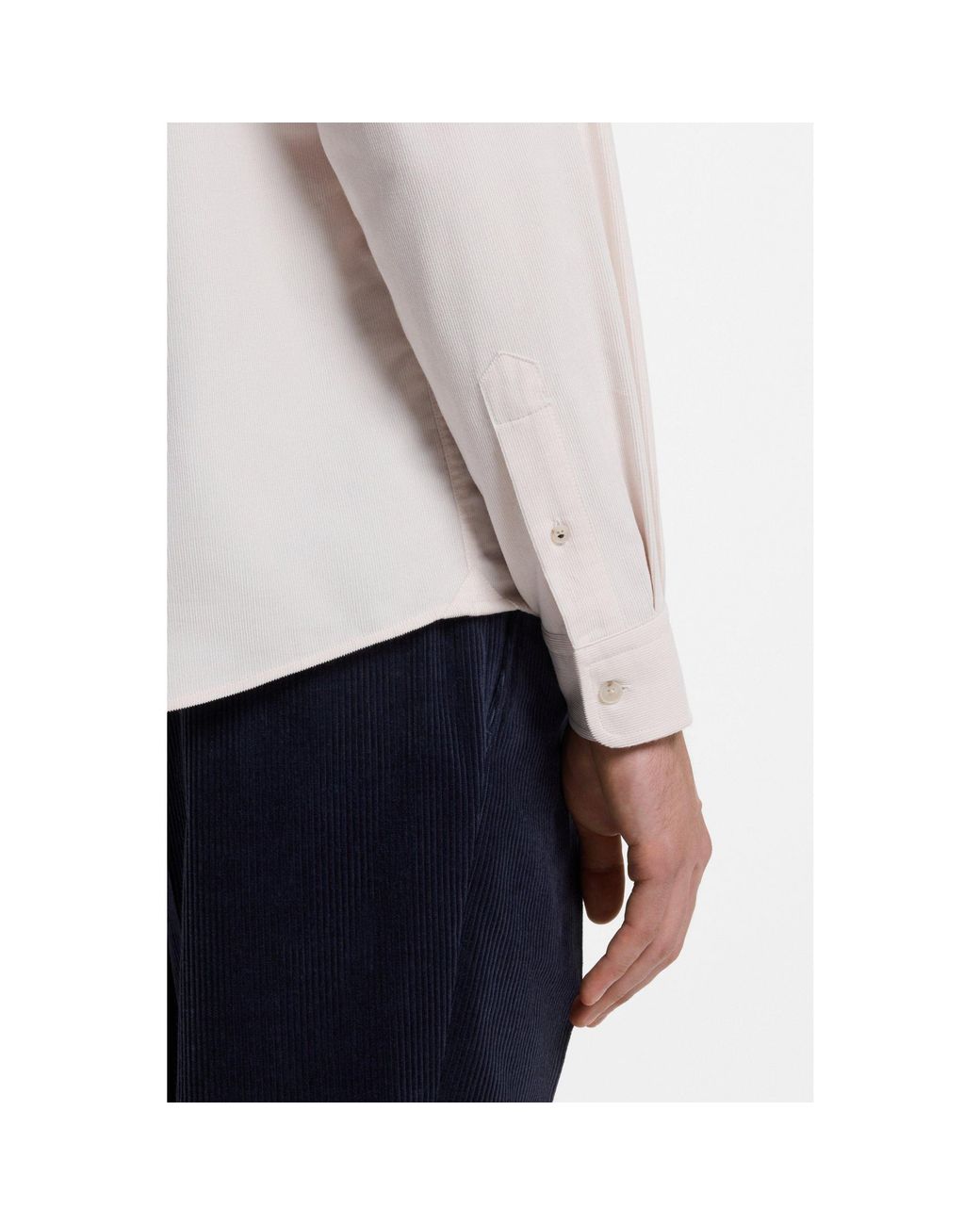 Boss White Regular-Fit Shirt for men