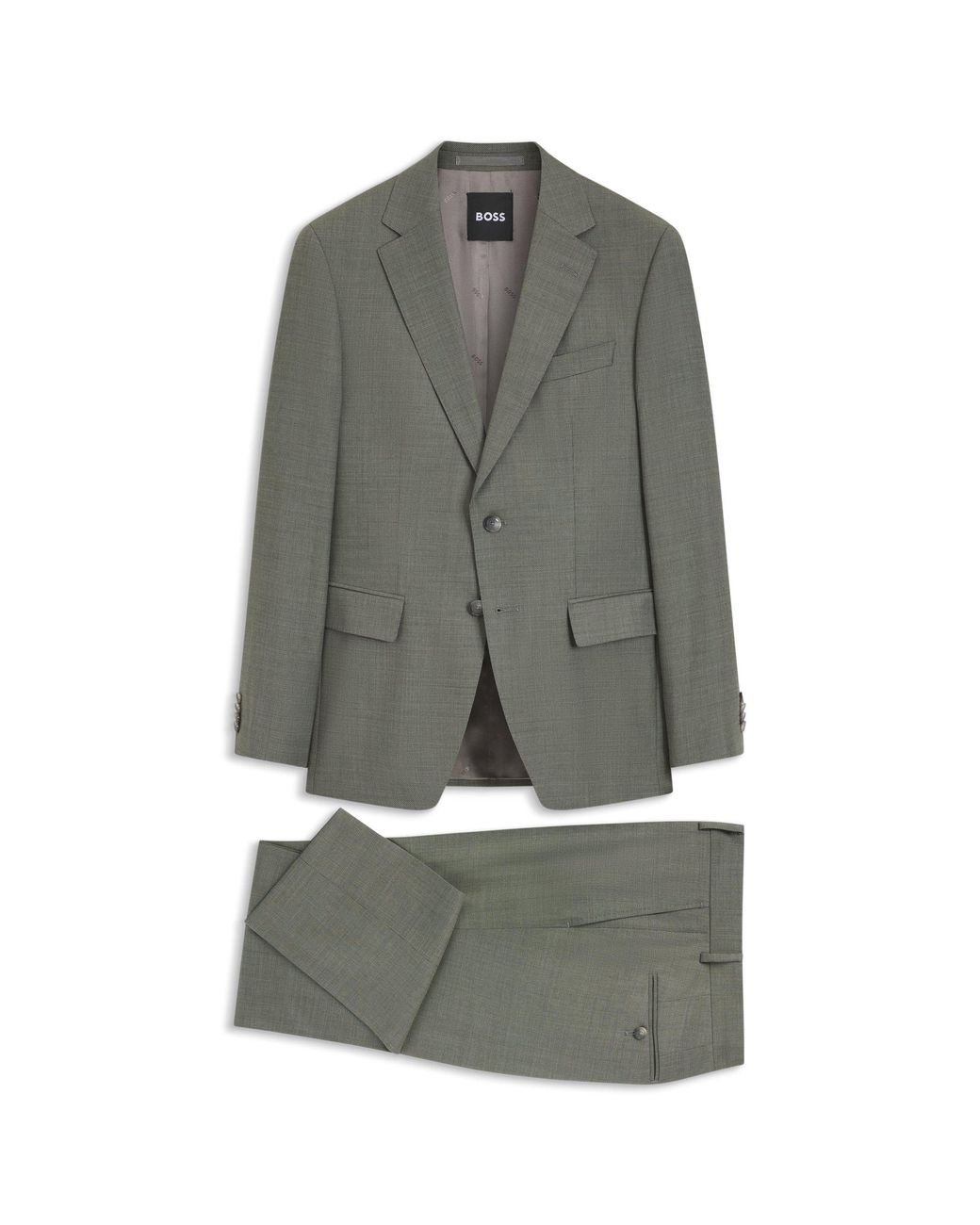Boss Green Two-Piece Slim-Fit Suit for men