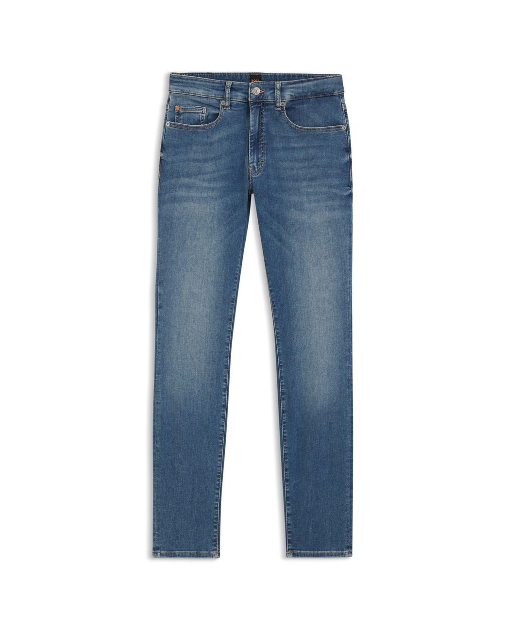 Boss Blue Slim-Fit Jeans