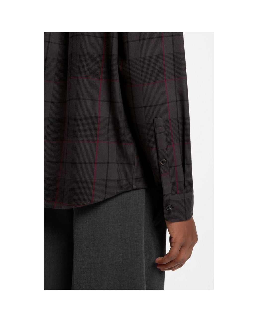 HUGO Black Relaxed-Fit Shirt for men