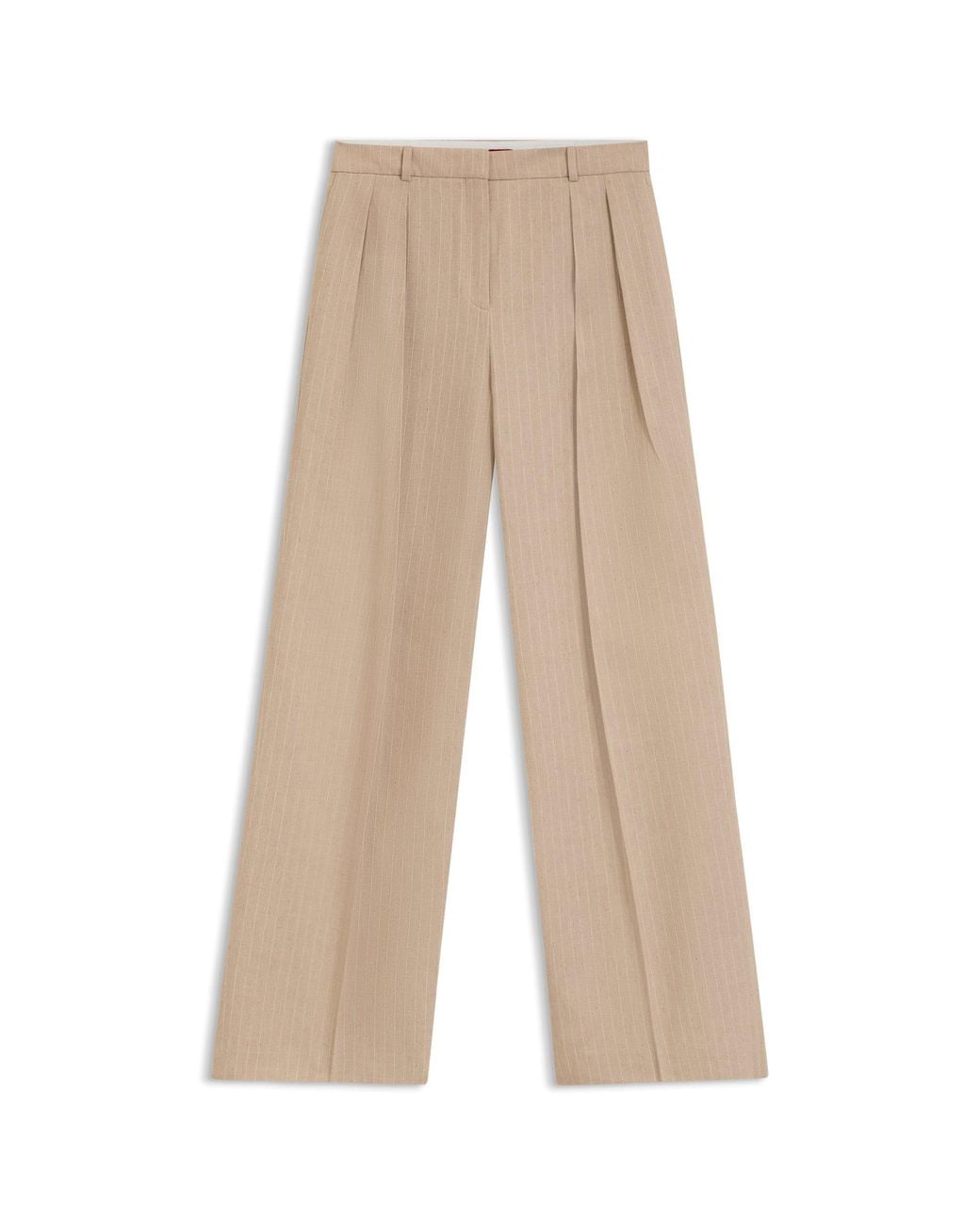 HUGO Natural Regular-Fit Trousers