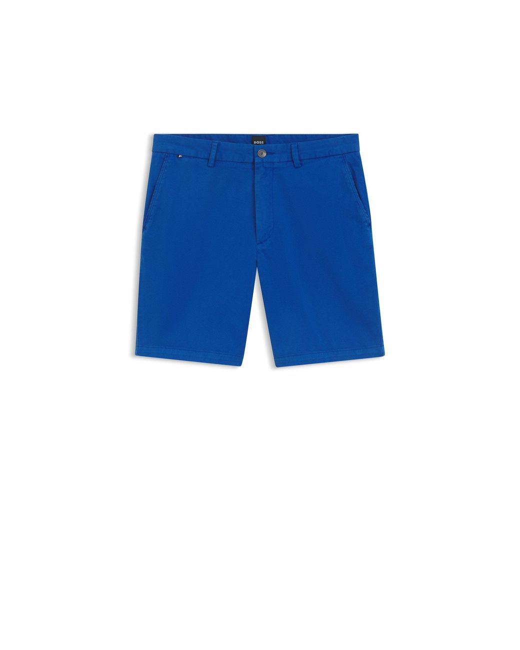Boss Blue Modern-Fit Shorts for men