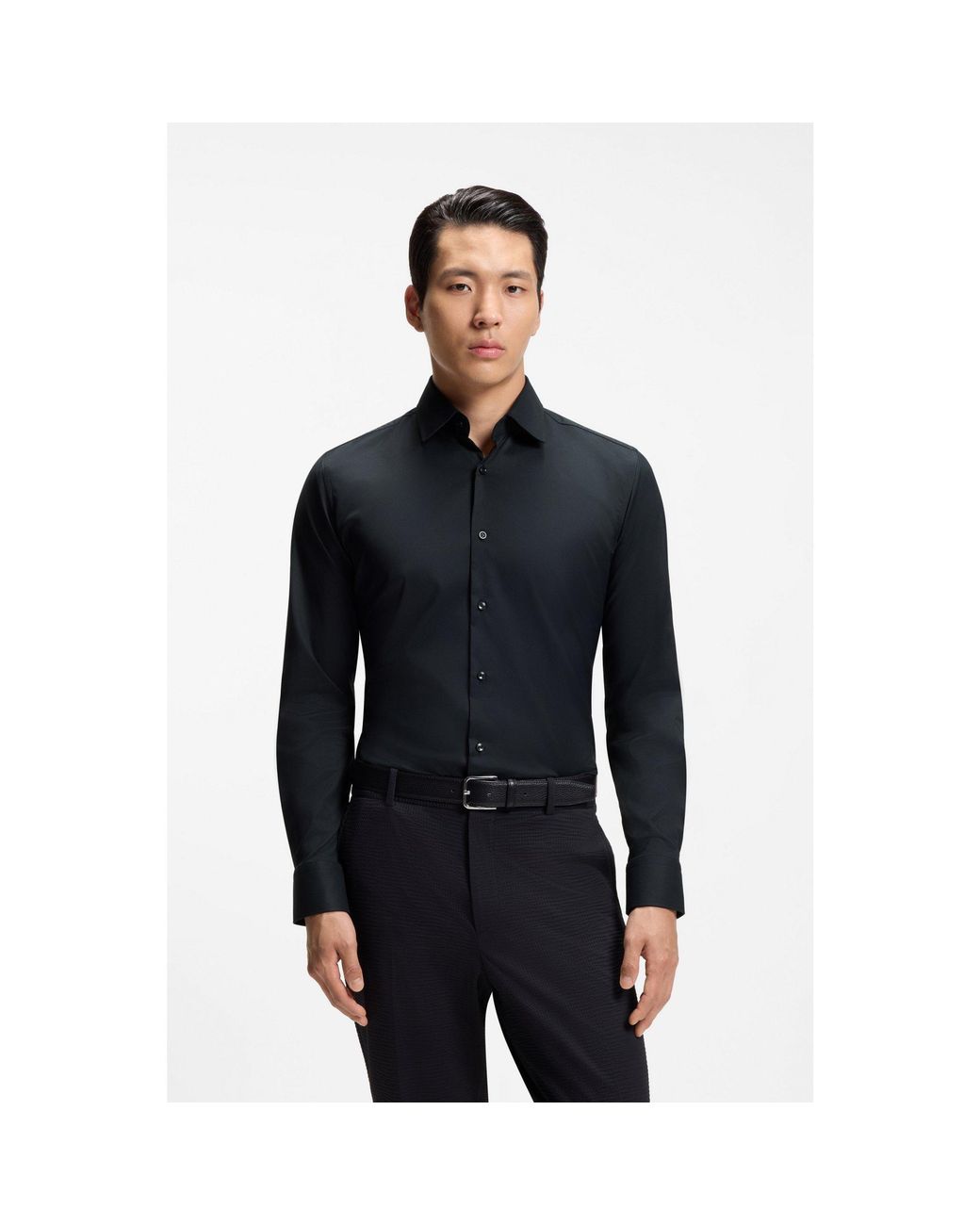 Boss Black Slim-Fit Shirt for men