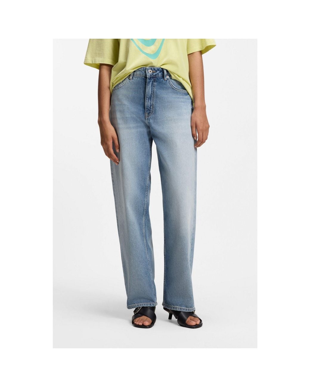 HUGO Blue Loose-Fit Jeans