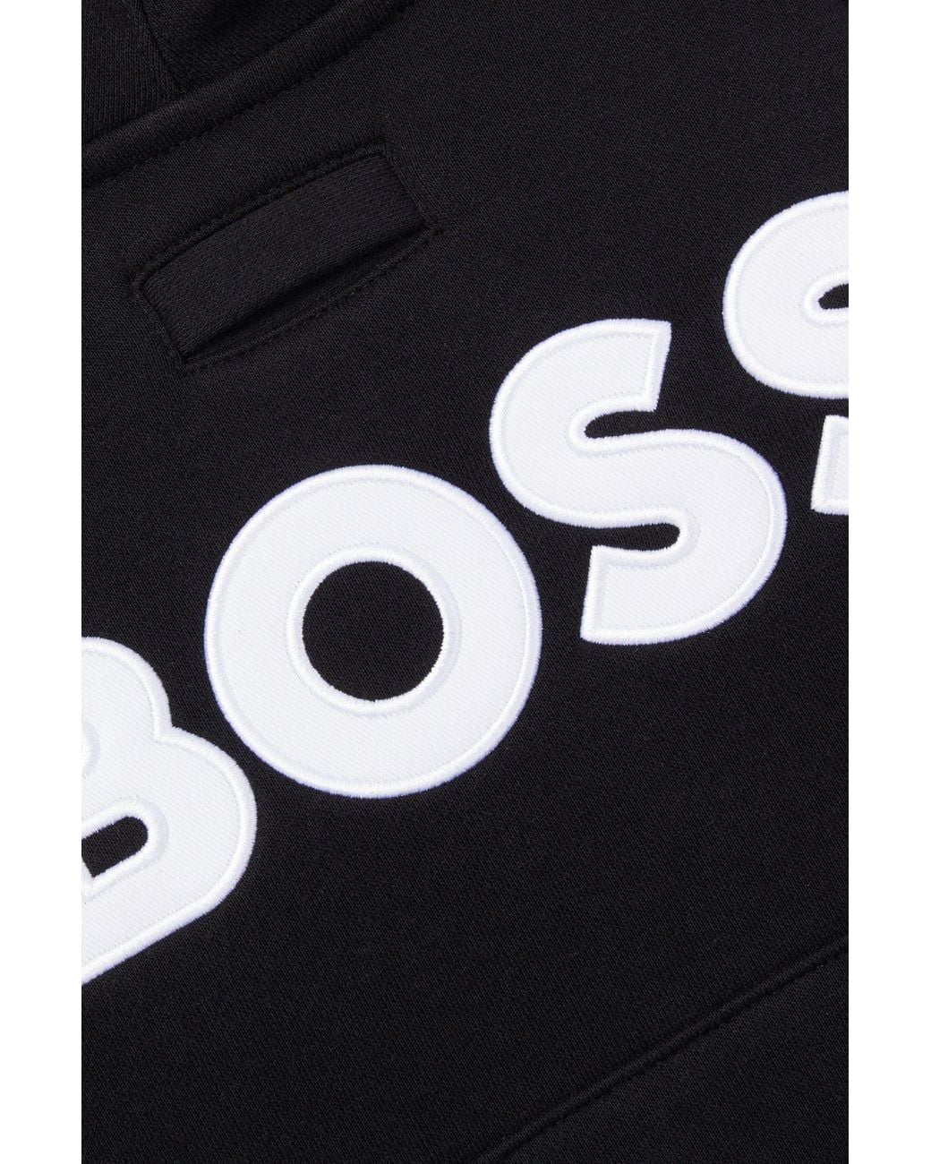 Boss White Dog Hoodie
