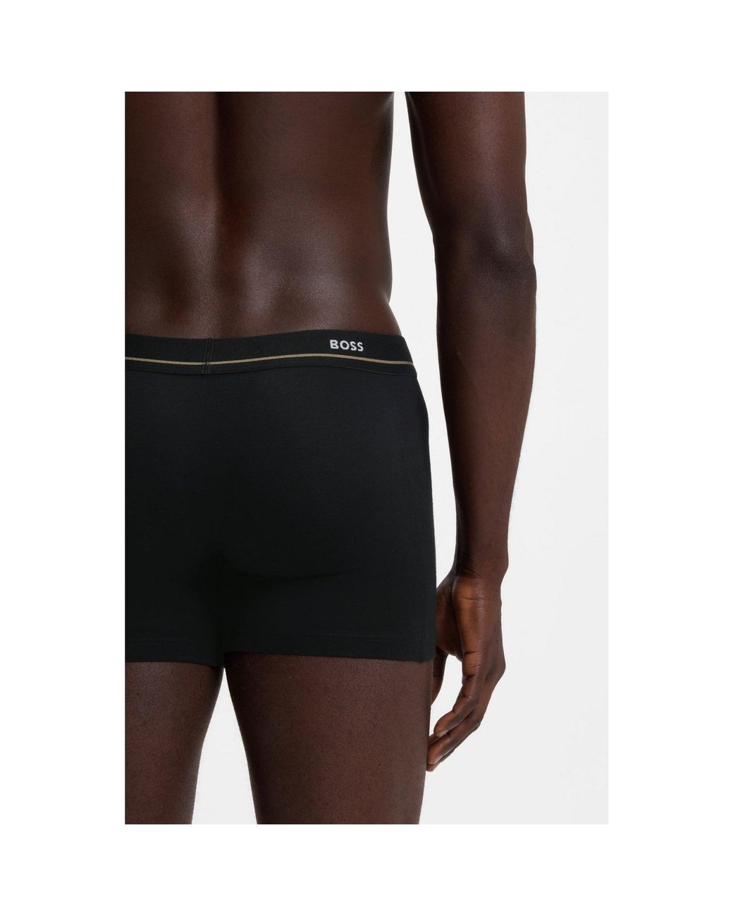 Boss Black Five-Pack Stretch-Cotton Boxer Briefs for men