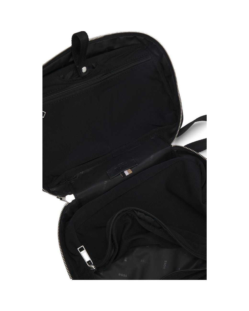 Boss Black Ziparound Washbag for men
