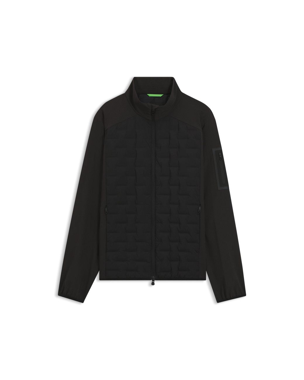Boss Black Water-Repellent Jacket With Certified Down Filling for men