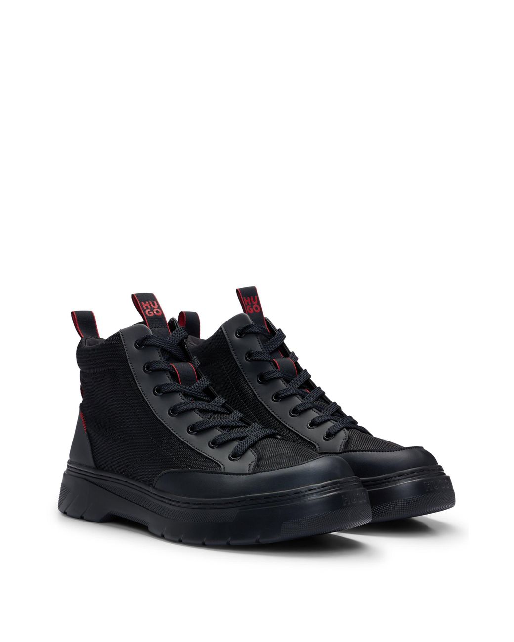 Zapatillas HUGO Running Style - Material Mixto, Suela De Goma, Para Hombre