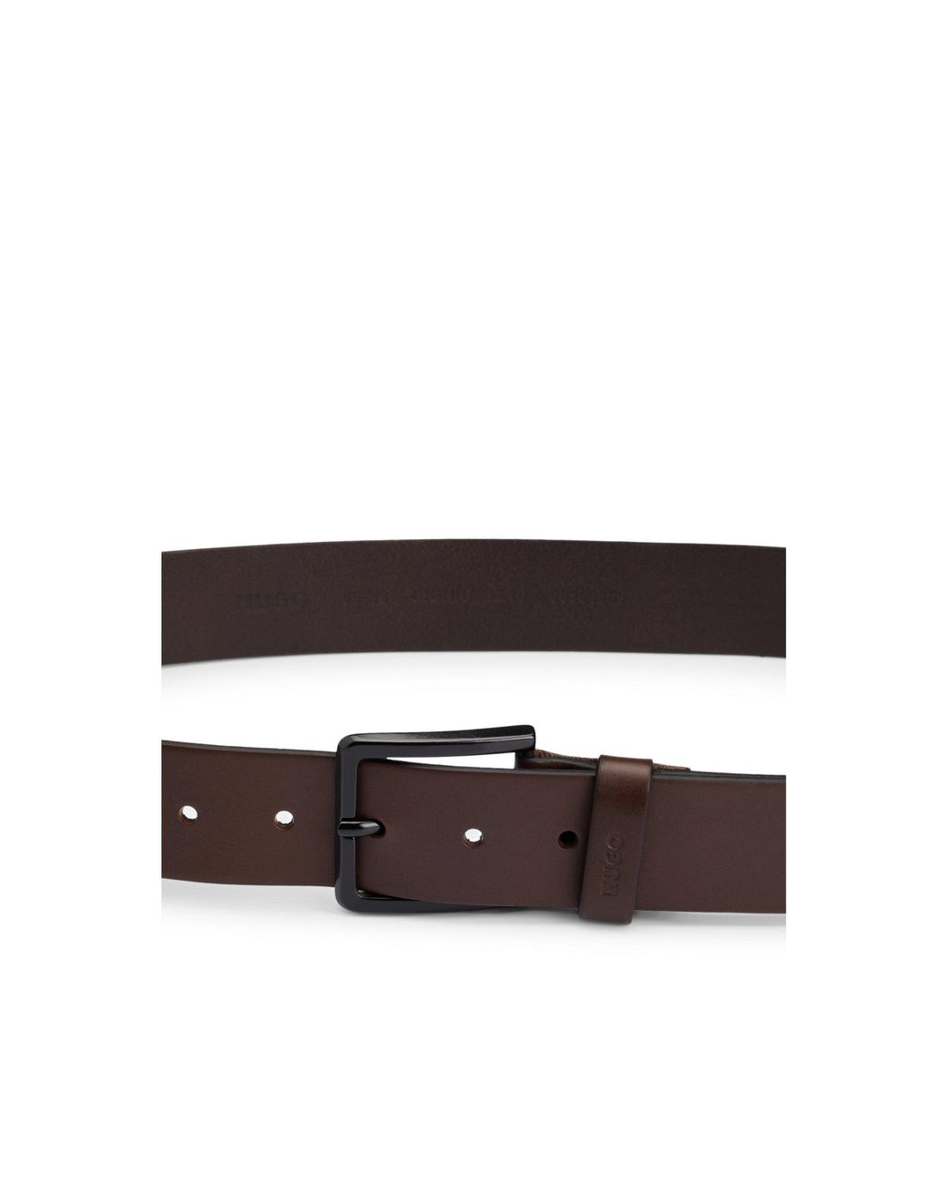 HUGO Brown Gionio Belt for men