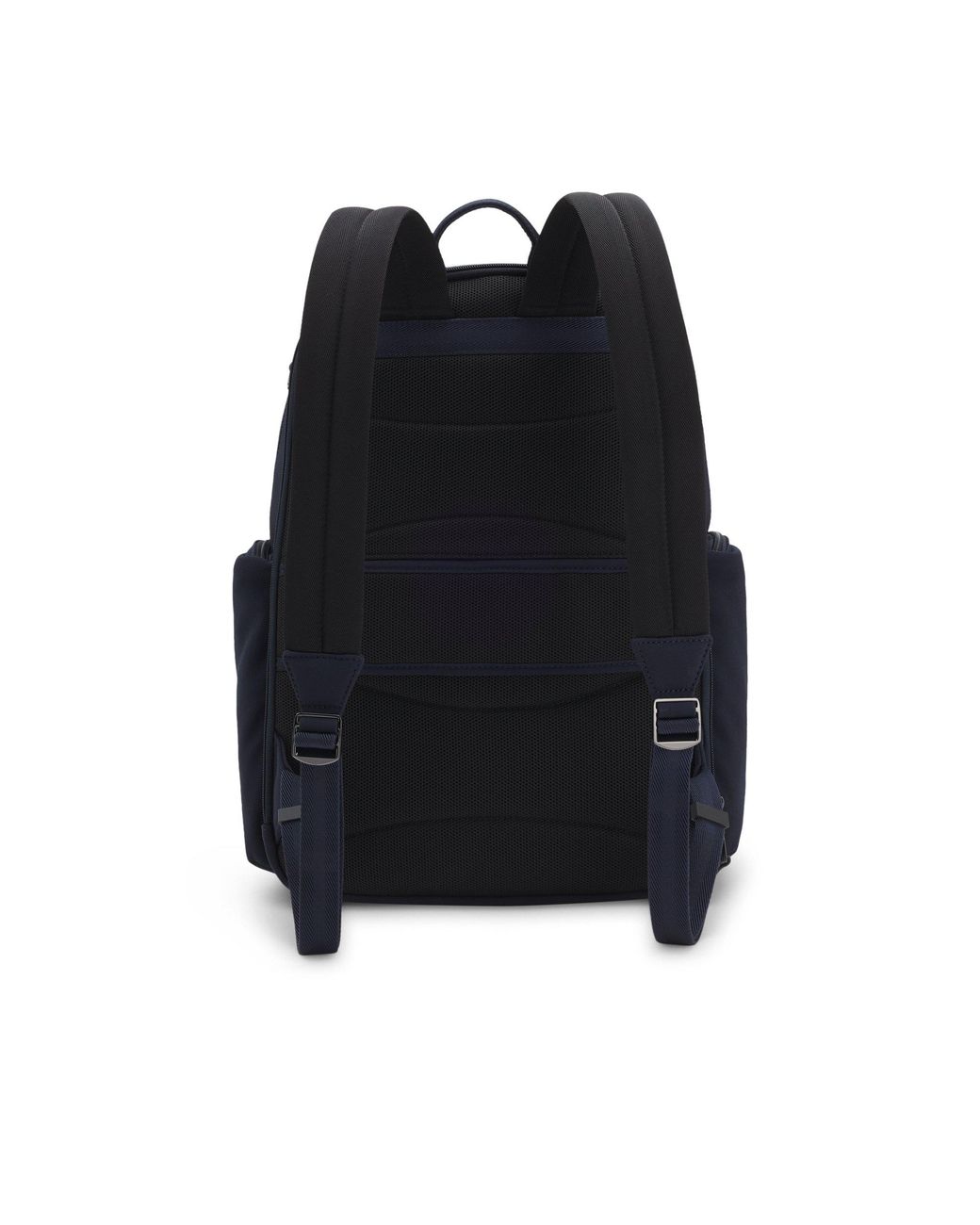 Boss Blue Backpack With Multiple Pockets for men