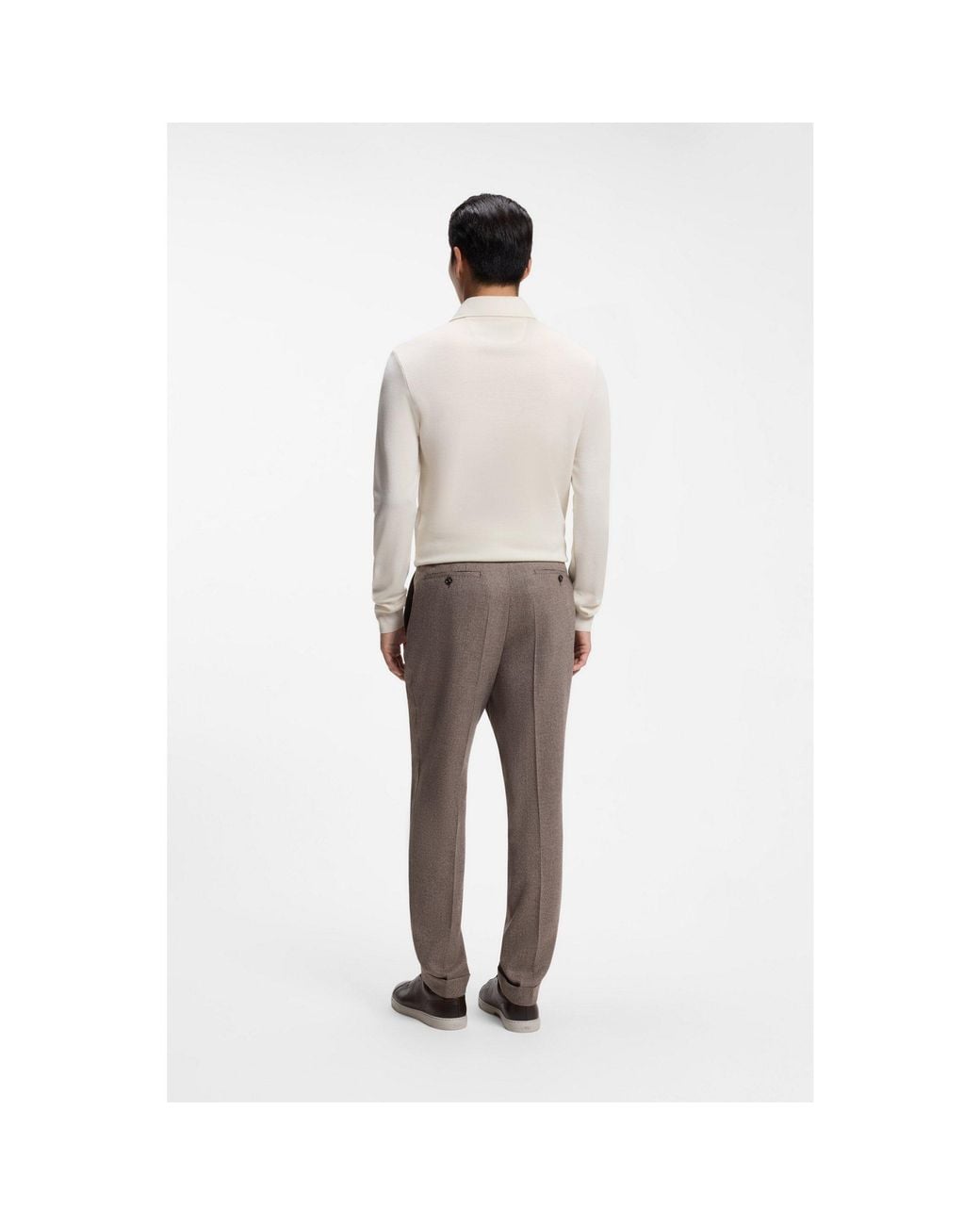 Boss Natural Regular-Fit Polo Shirt for men