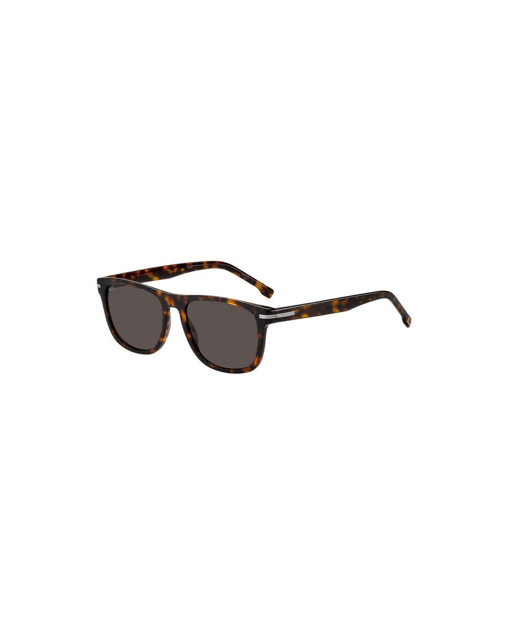 Boss Black Havana-Acetate Sunglasses With-Tone Hardware for men