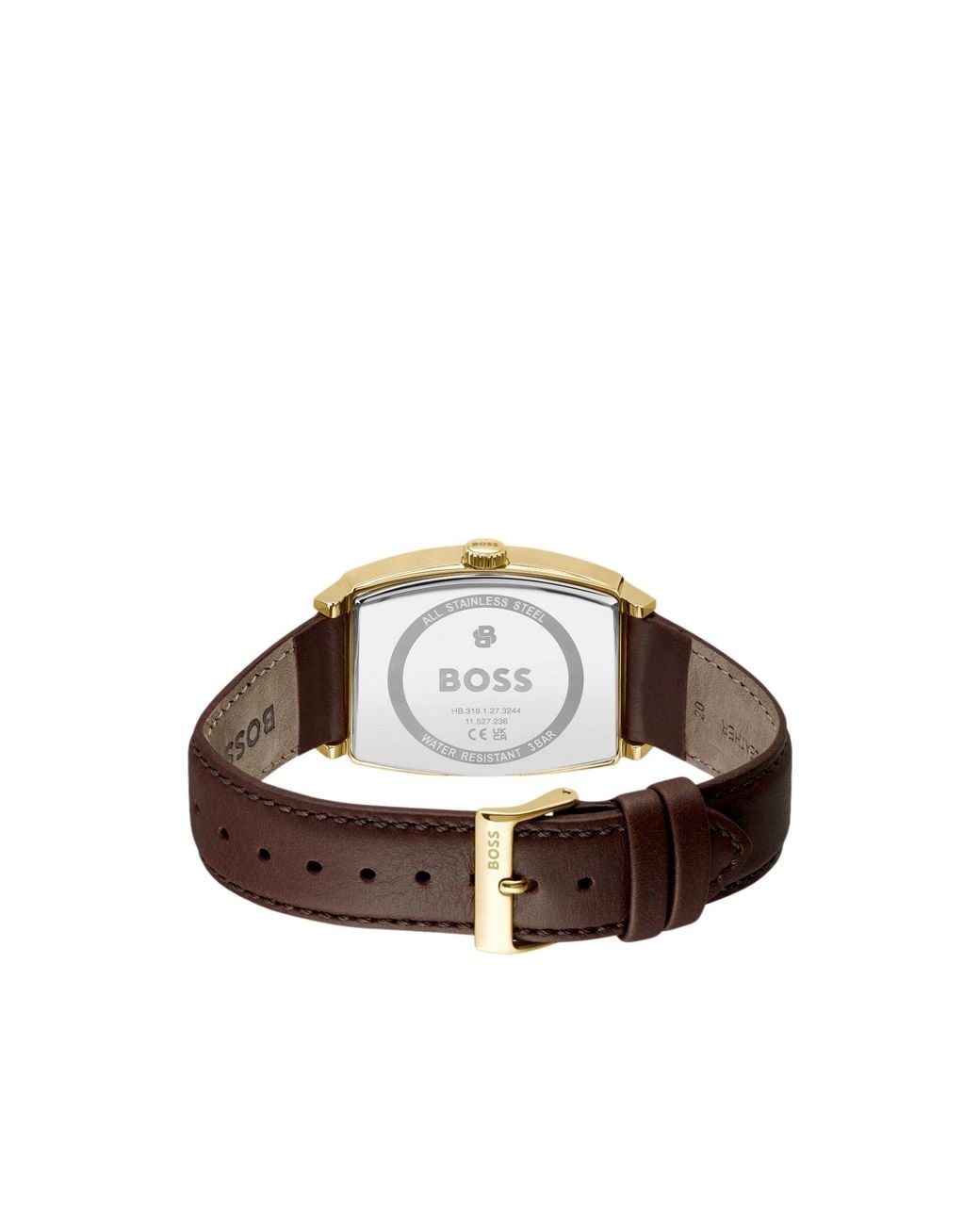 Boss Brown Principle Ark Watch With Textured Dial for men