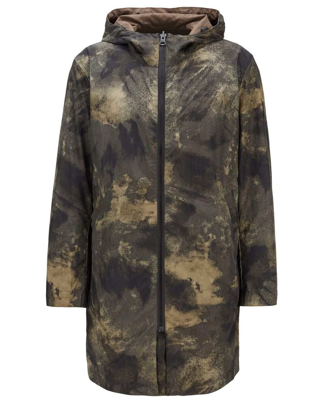 BOSS by HUGO BOSS Wendejacke mit digitalem Camouflage Print