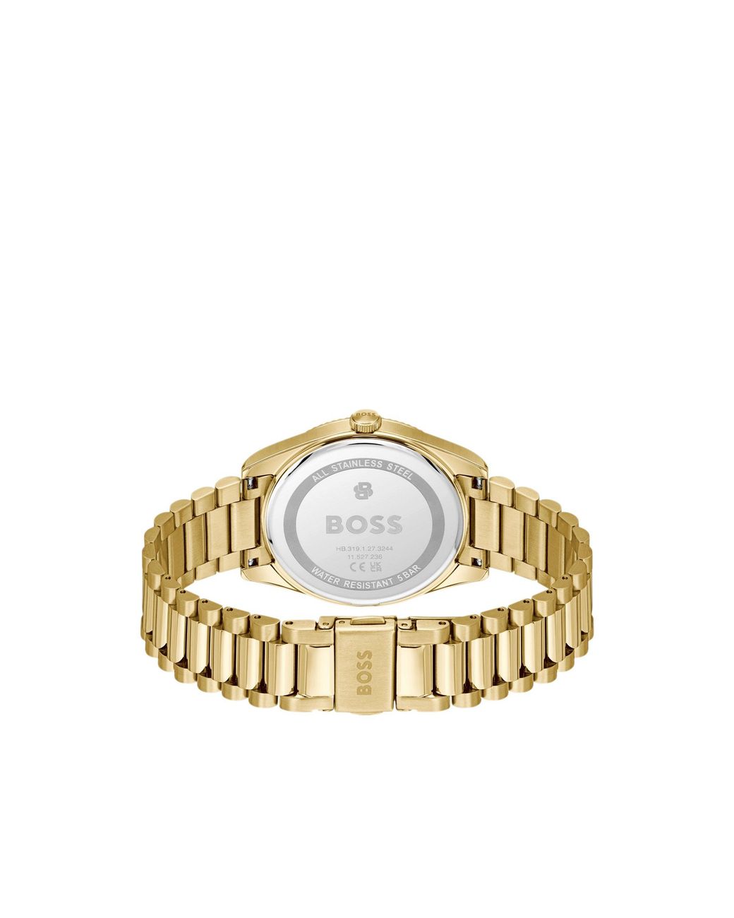 Boss Metallic Cheswick-Dial Watch With Fluted Bezel for men