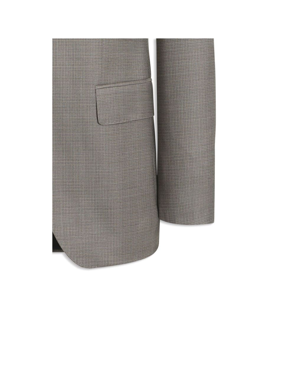 Boss Gray Two-Piece Slim-Fit Suit for men