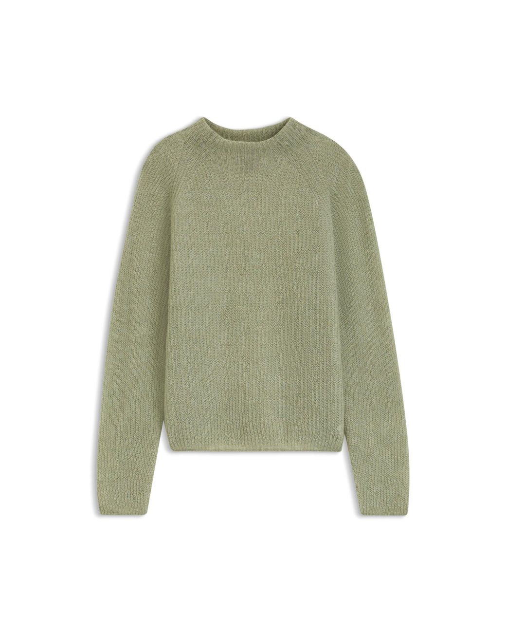 Boss Green Alpaca-Blend Sweater With Mock Neckline