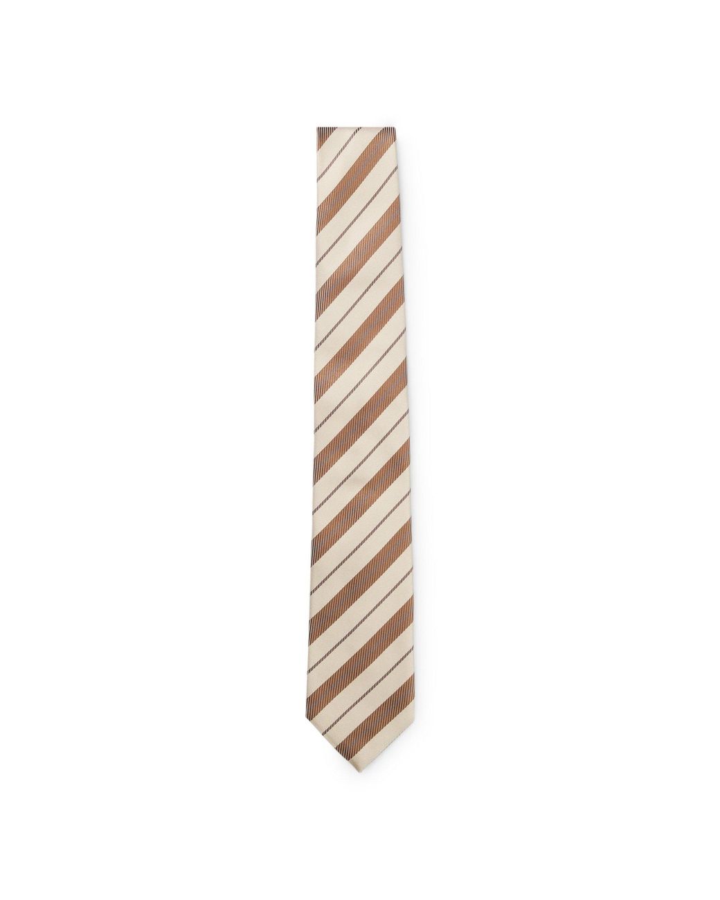 Boss Metallic Diagonal-Stripe Tie for men