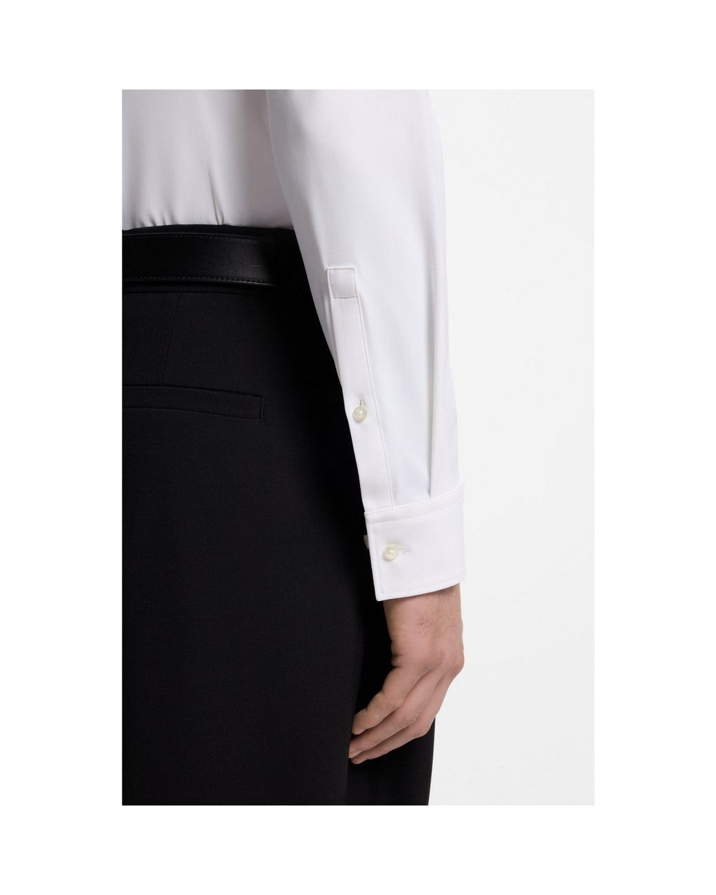 HUGO White Slim-Fit Shirt for men