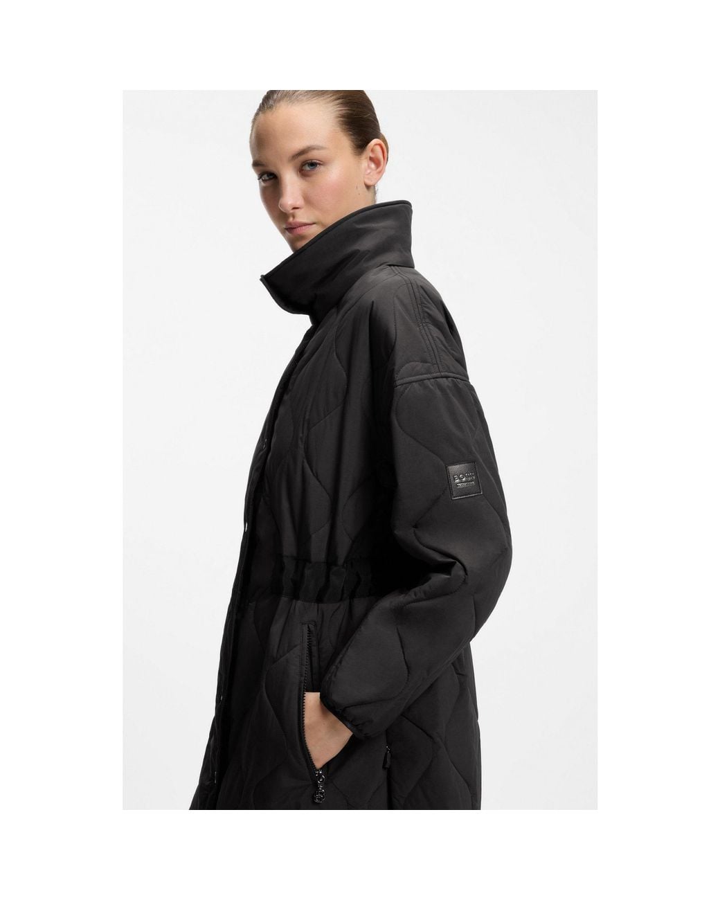 Boss Black Equestrian Quilted Coat