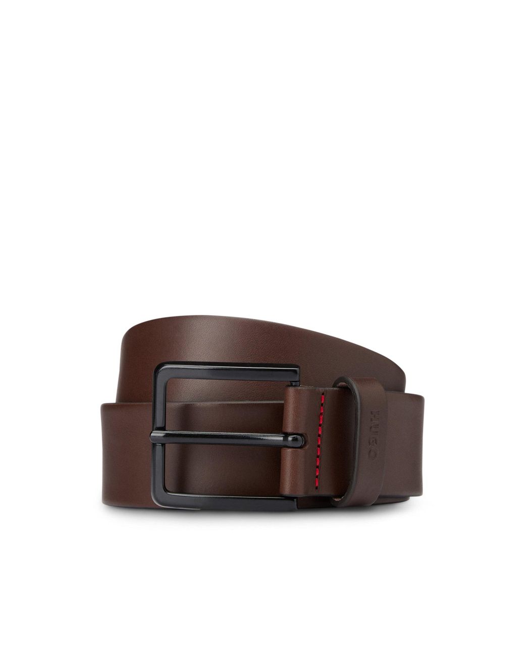 HUGO Brown Gionio Belt for men