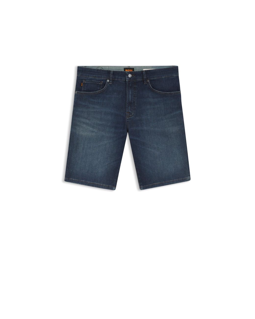 Boss Blue Maine Regular-Fit Shorts for men