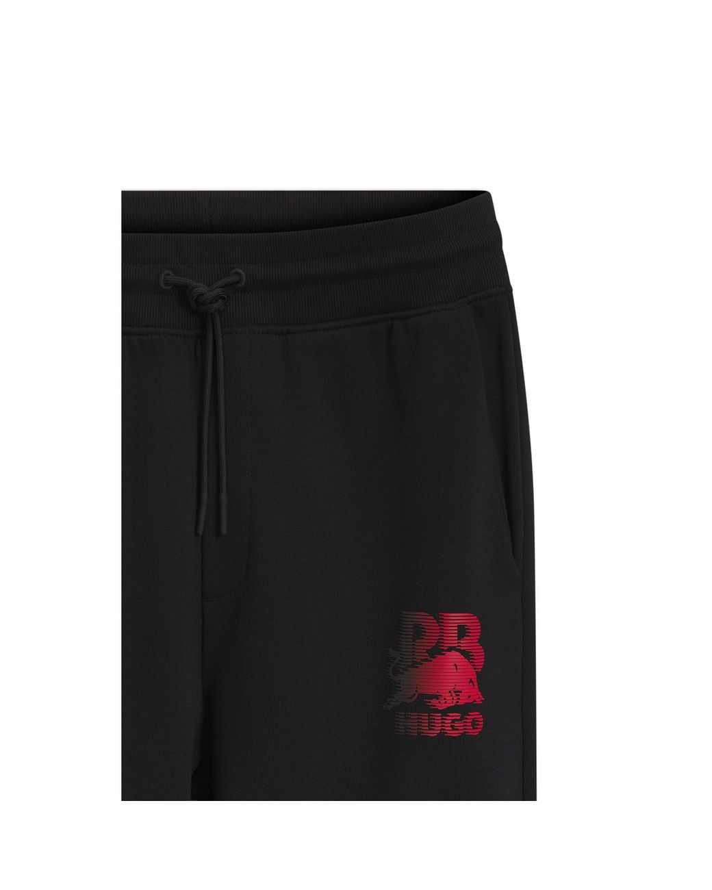 HUGO Black X Rb Tracksuit Bottoms With Bull Motif for men
