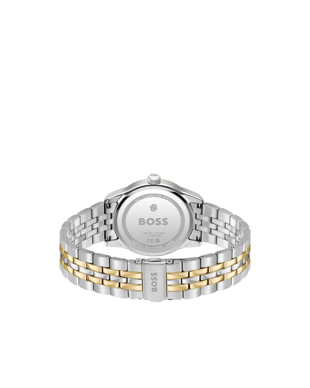 Boss Metallic Langford Two-Tone Watch With Five-Link Bracelet for men