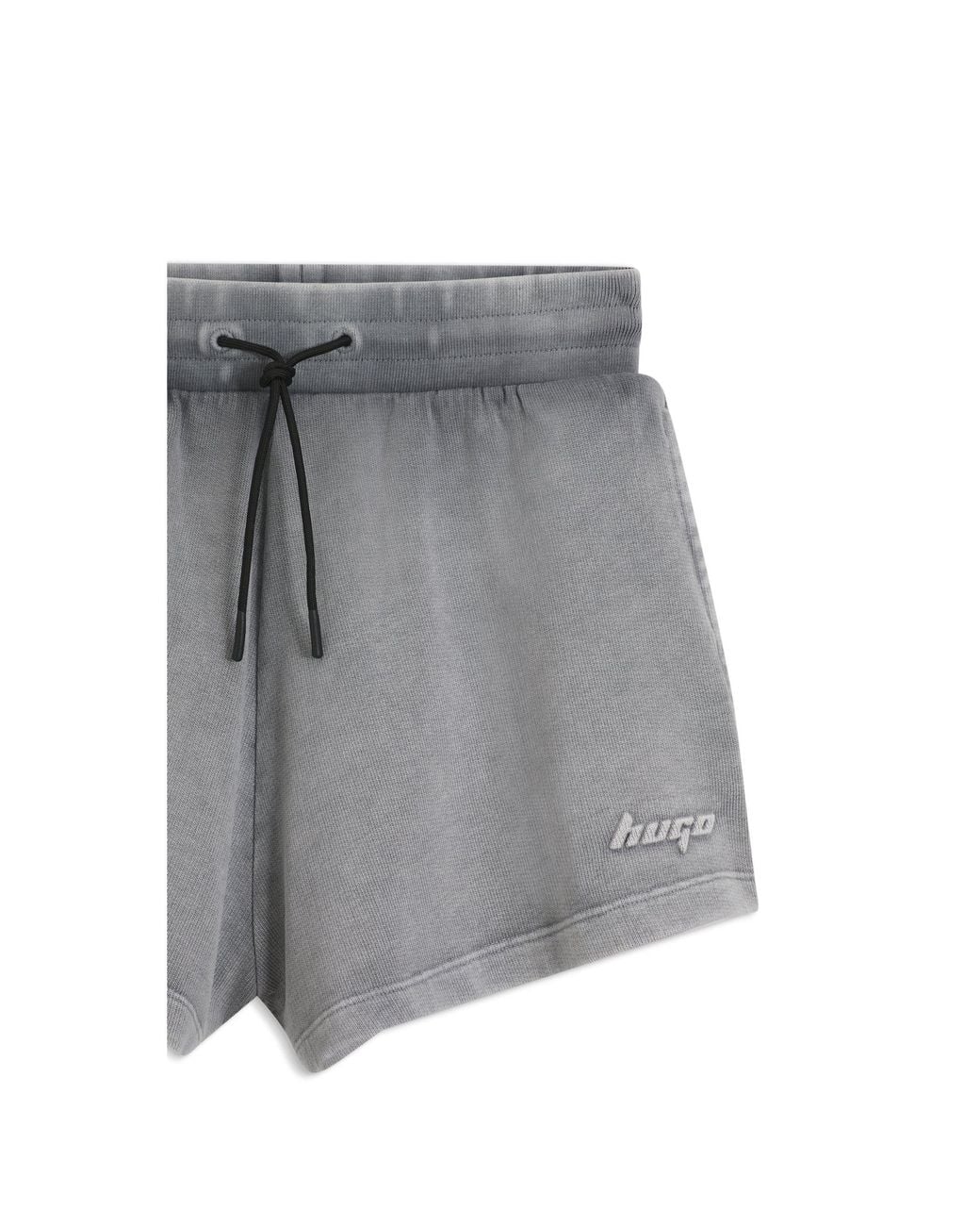 HUGO Gray Relaxed-Fit Shorts