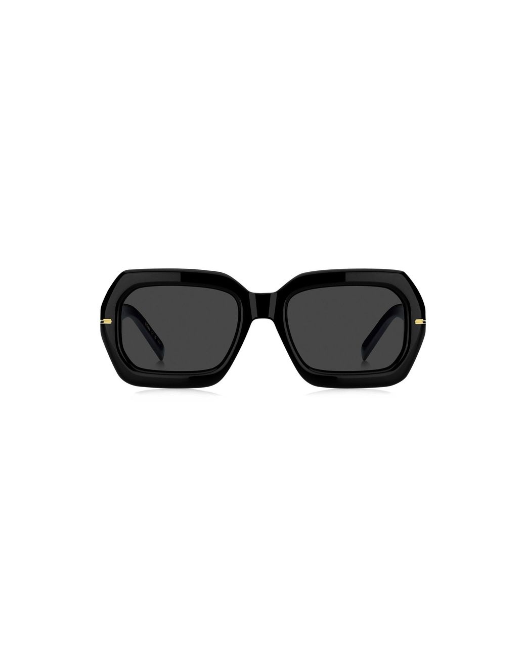 Boss Black Acetate Sunglasses With-Tone Hinges