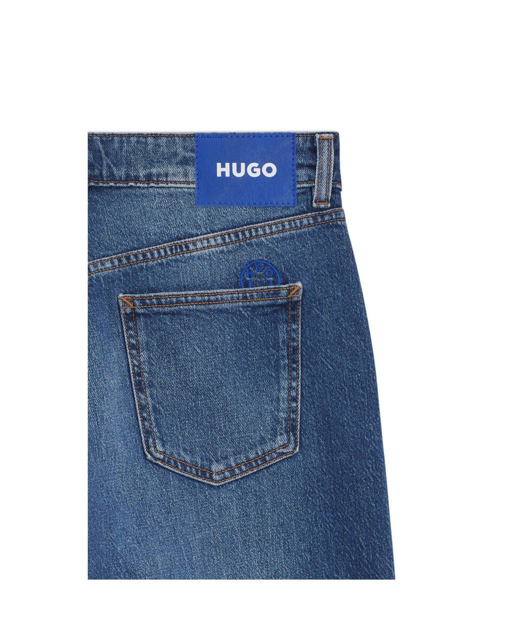 HUGO Blue Straight-Fit Jeans