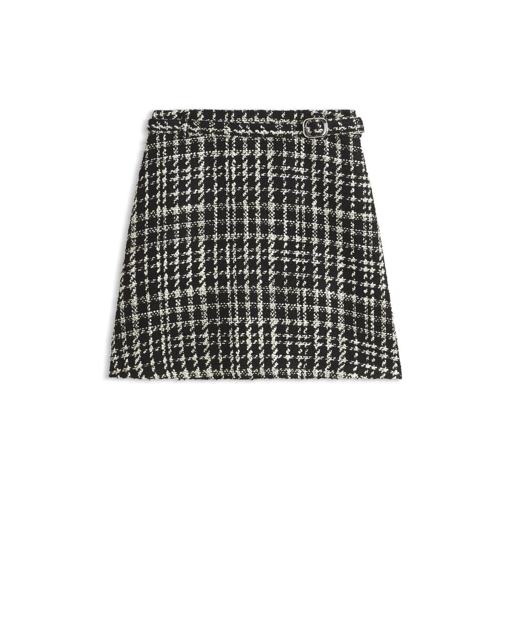 HUGO Black A-Line Mini Skirt