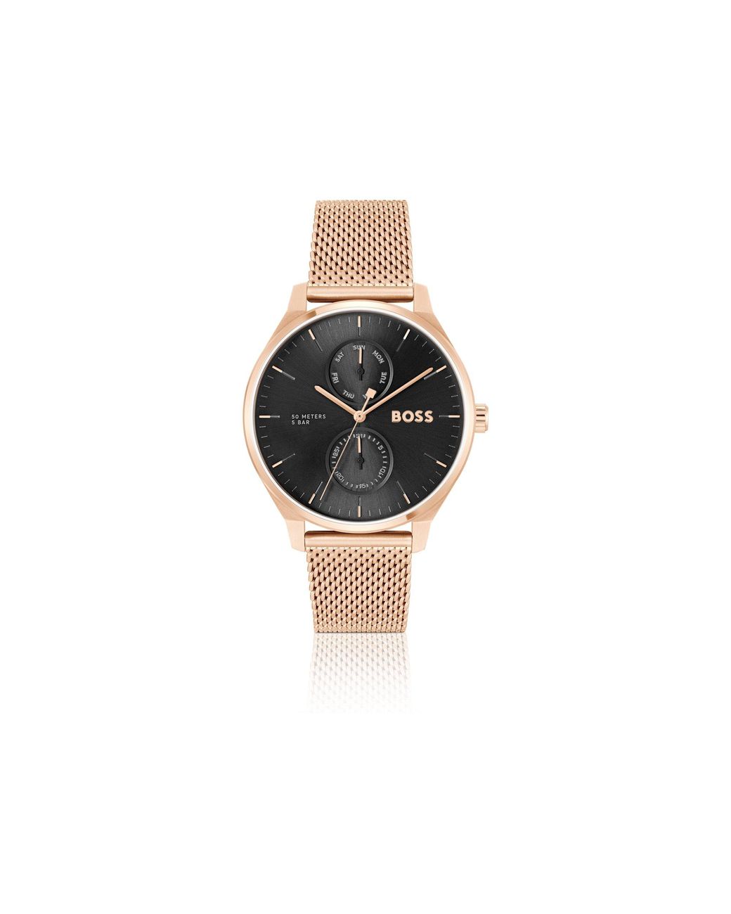 Boss Black Carnation--Tone Watch for men