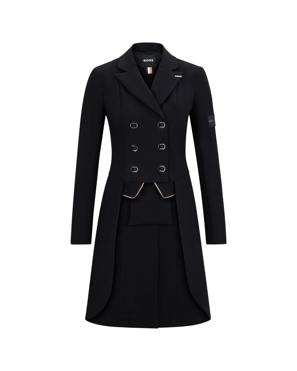 Boss Black Equestrian Tailcoat With Adjustable Tail Weights